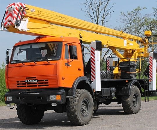 Аренда автовышки в Конаково и  Тверской области